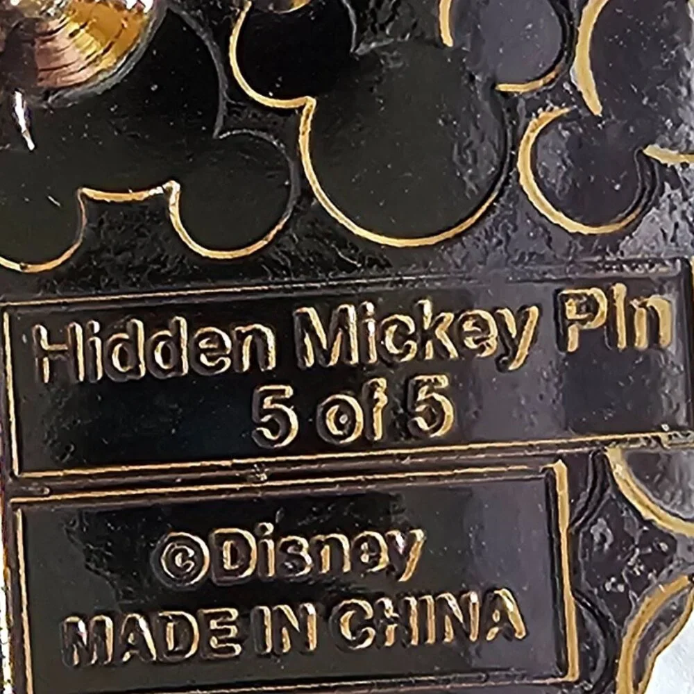 DISNEY Pin Trading ~ Best Friends ~ Jaq & Gus Gus ~ Hidden Mickey ~ 2019 ~ P03 - Picture 9 of 11
